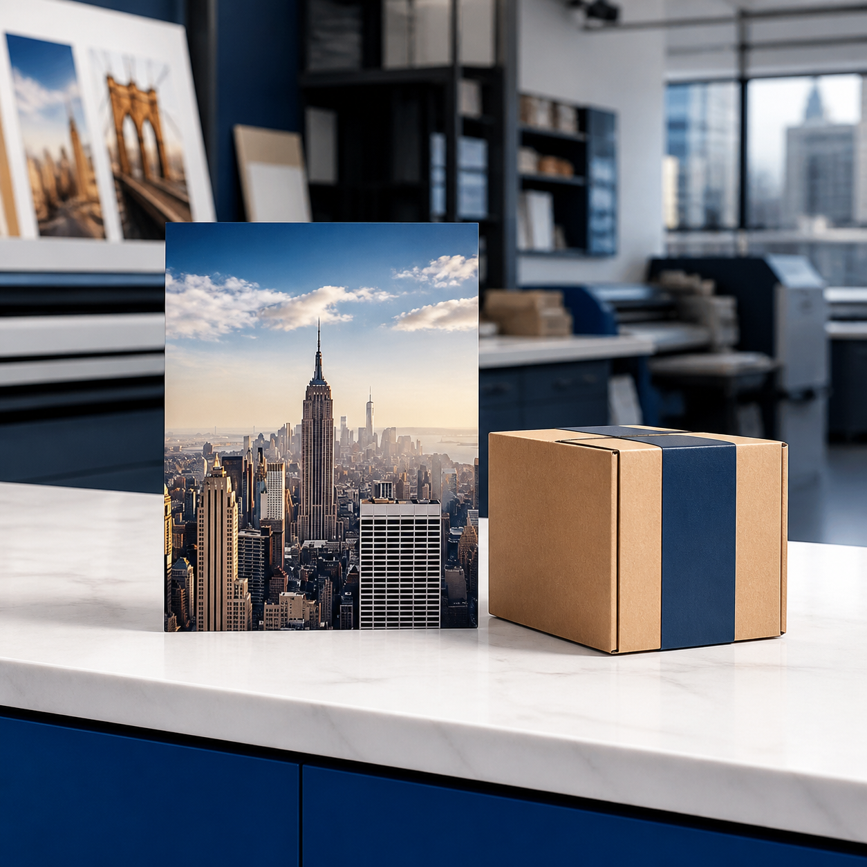 A single custom print product
