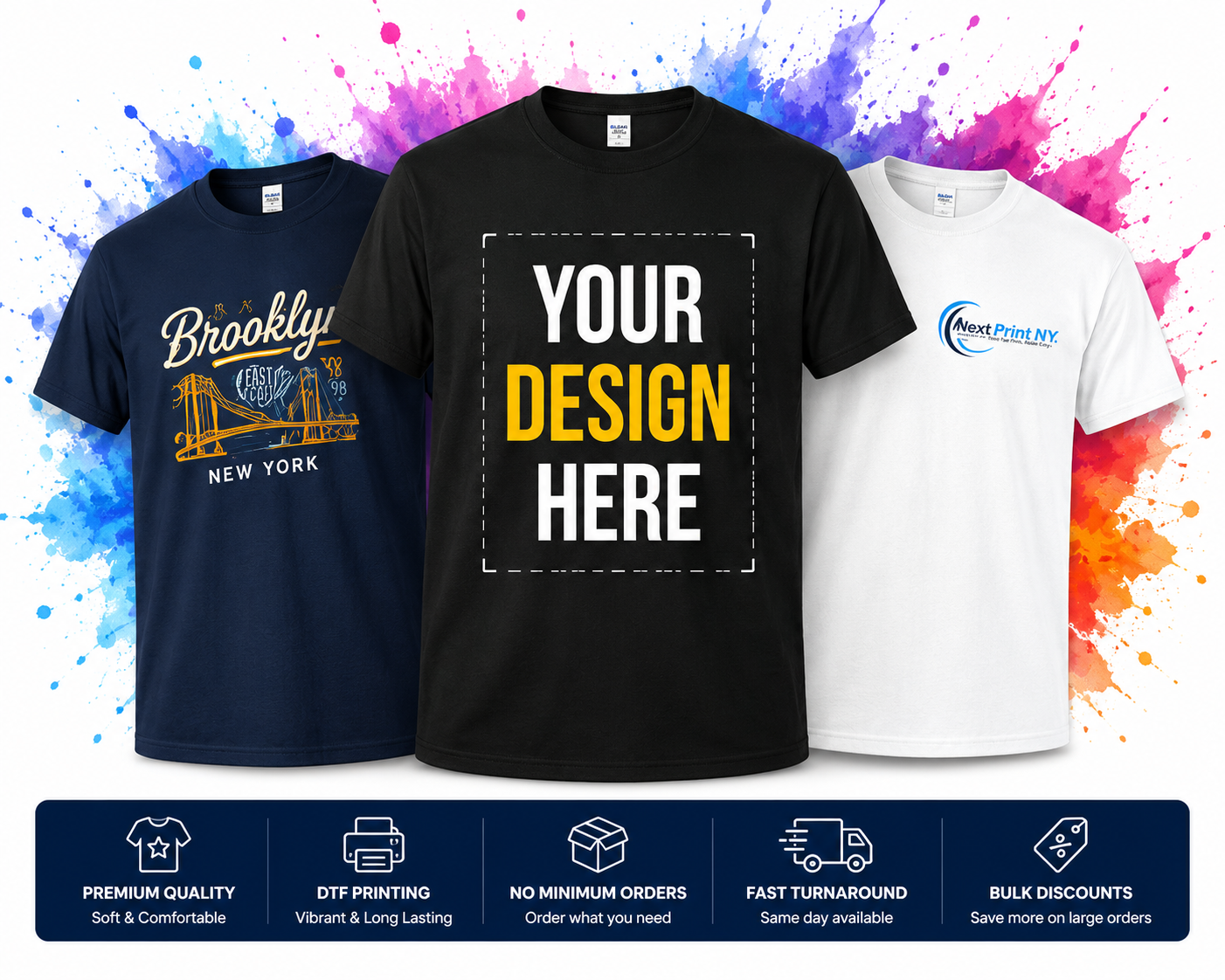 Custom Gildan G500 T-shirts
