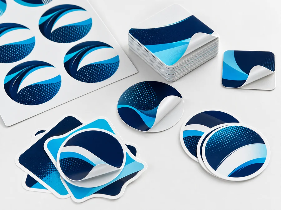 Custom stickers and labels printed by Next Print NY in New York
